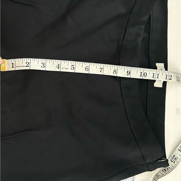 ON 34th Black Boot Cut kick flare Ponte Ankle Pants Size Medium - Picture 5 of 13